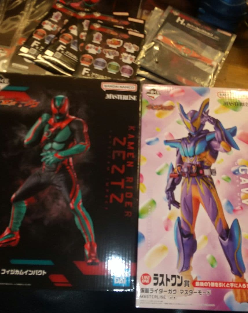 一番くじ 仮面ライダーゼッツ 仮面ライダーガヴ A賞 ラストワン賞 おまけ大量