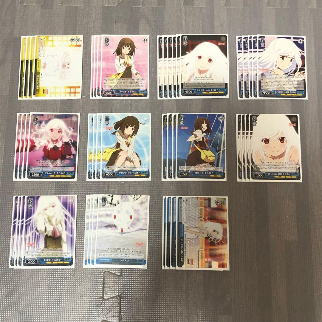 ヴァイス　千石撫子 デッキ & パーツ スリーブ付き化物語