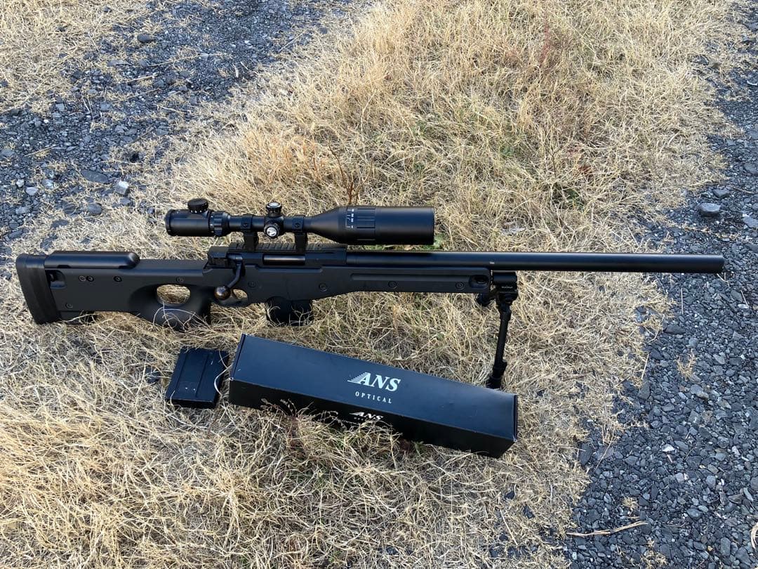 東京マルイ製　エアコッキングライフル　L96AWS BLACK 中古フルセット