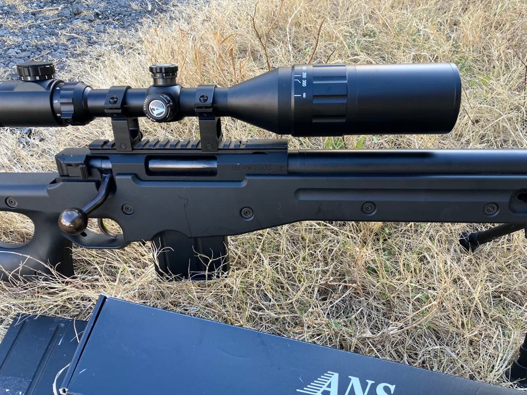 東京マルイ製　エアコッキングライフル　L96AWS BLACK 中古フルセット