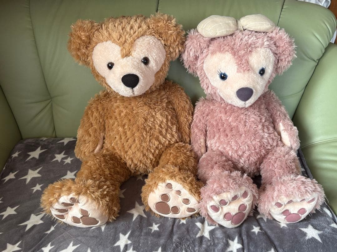 Disney ディズニー ダッフィー シェリーメイ 大きめ Mサイズ 旧L