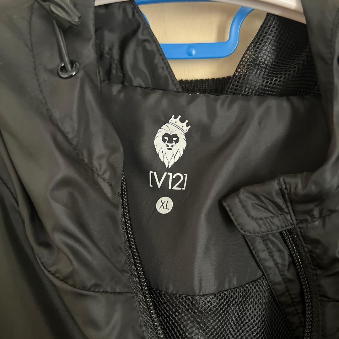 V12 ヴィトゥエルブ　ナイロンジャケット　XL