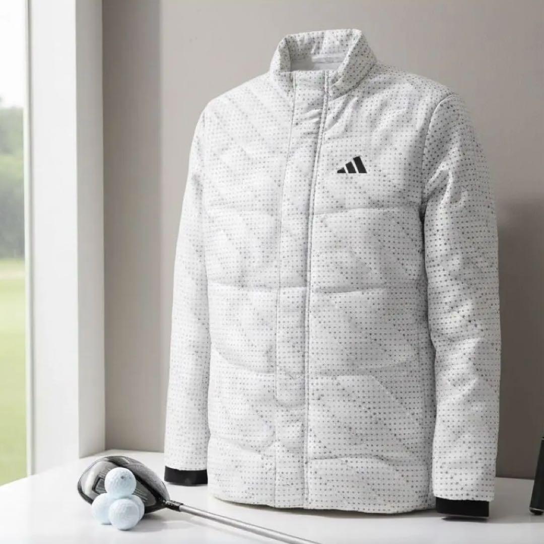 Army！アディダスゴルフ フルジップジャケット Lサイズ