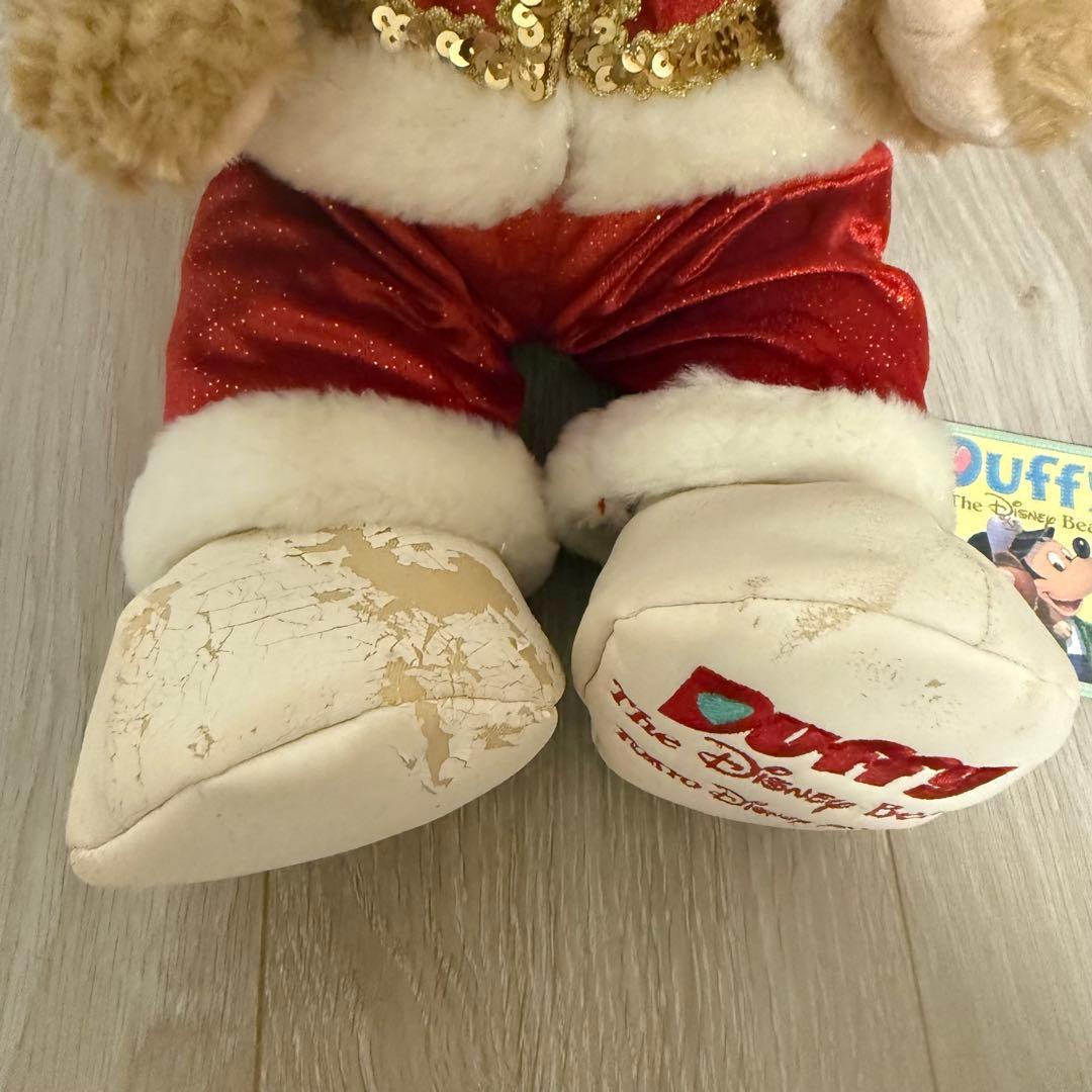 ダッフィー　ぬいぐるみ　クリスマス　キャンリフ　2009 オープンマウス