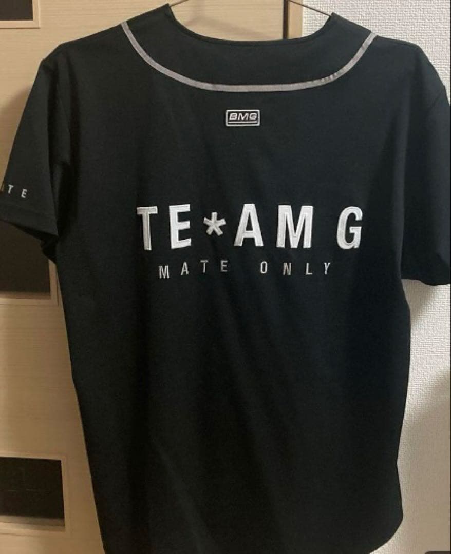 TE*AMG ベースボールシャツ 黒