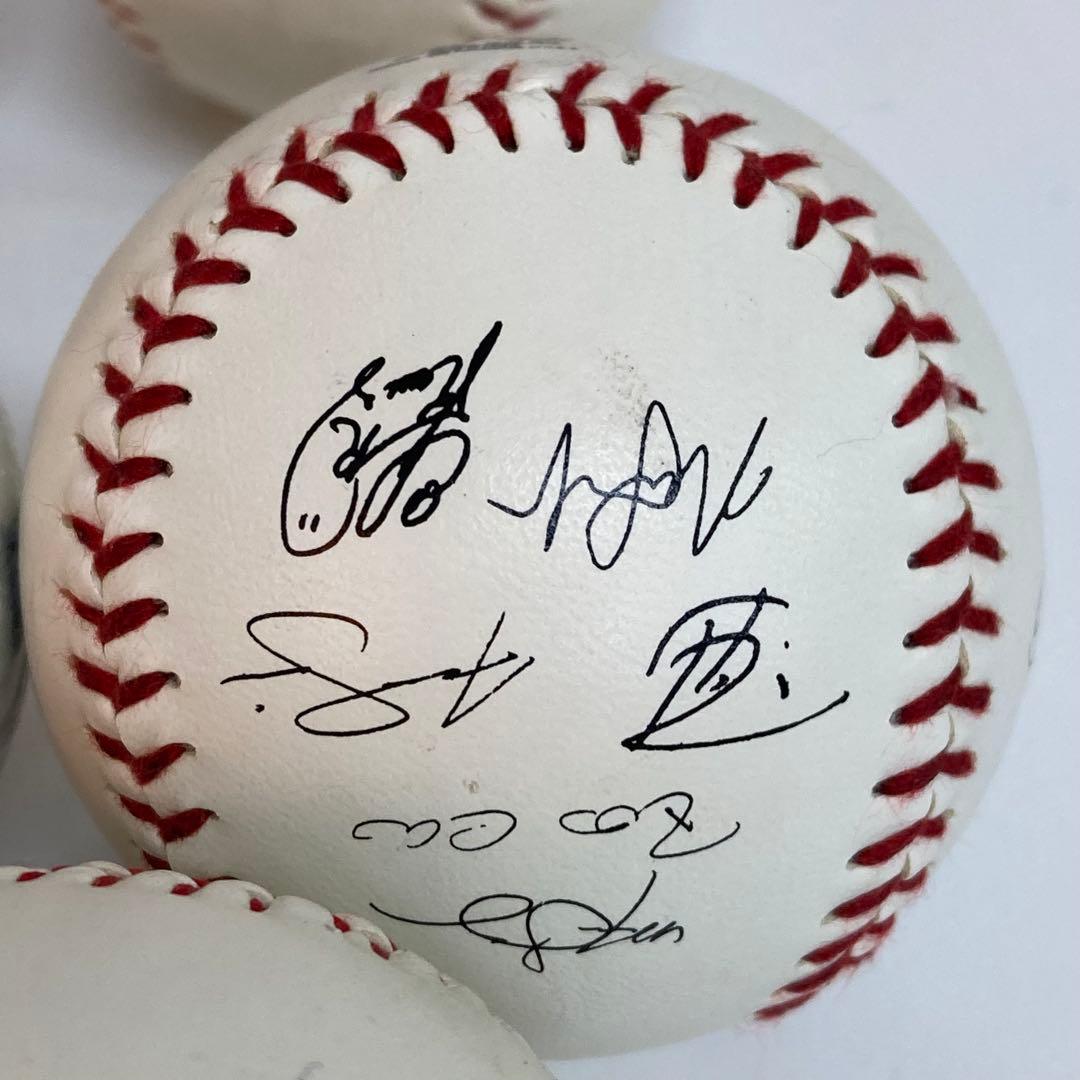 f680-e プロ野球　サインボール　楽天　巨人　西武　37個まとめて