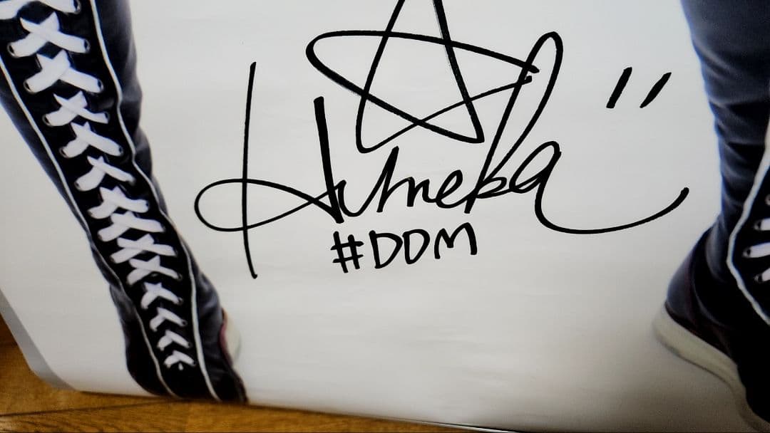 女子プロレス　スターダム　ひめか　等身大 タペストリー　中古品