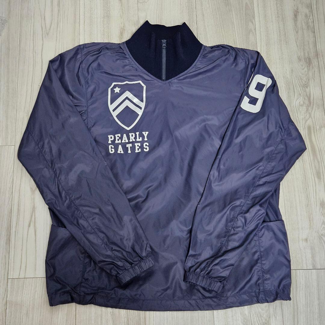 PEARLY GATES 4【Mサイズ】ツインスニードジャック ネイビー89