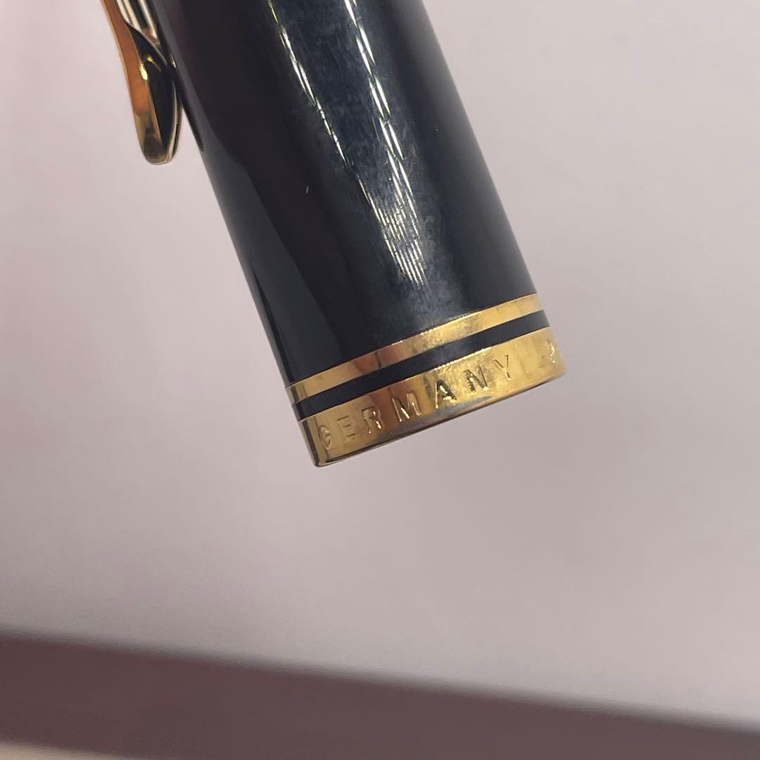 ★PE593□ペリカン スーベレーン M800 万年筆 緑縞 美品