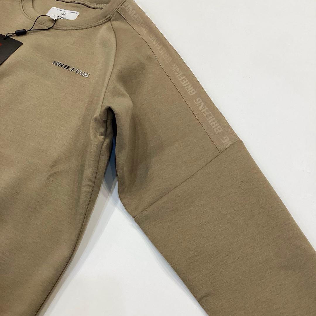 BRIEFING 新品　WS WARM LOGO LINE CREWNECK S
