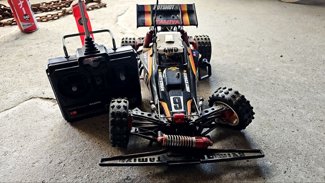 ジャンク品Tamiya HotshotⅡ タミヤ ホットショットⅡ