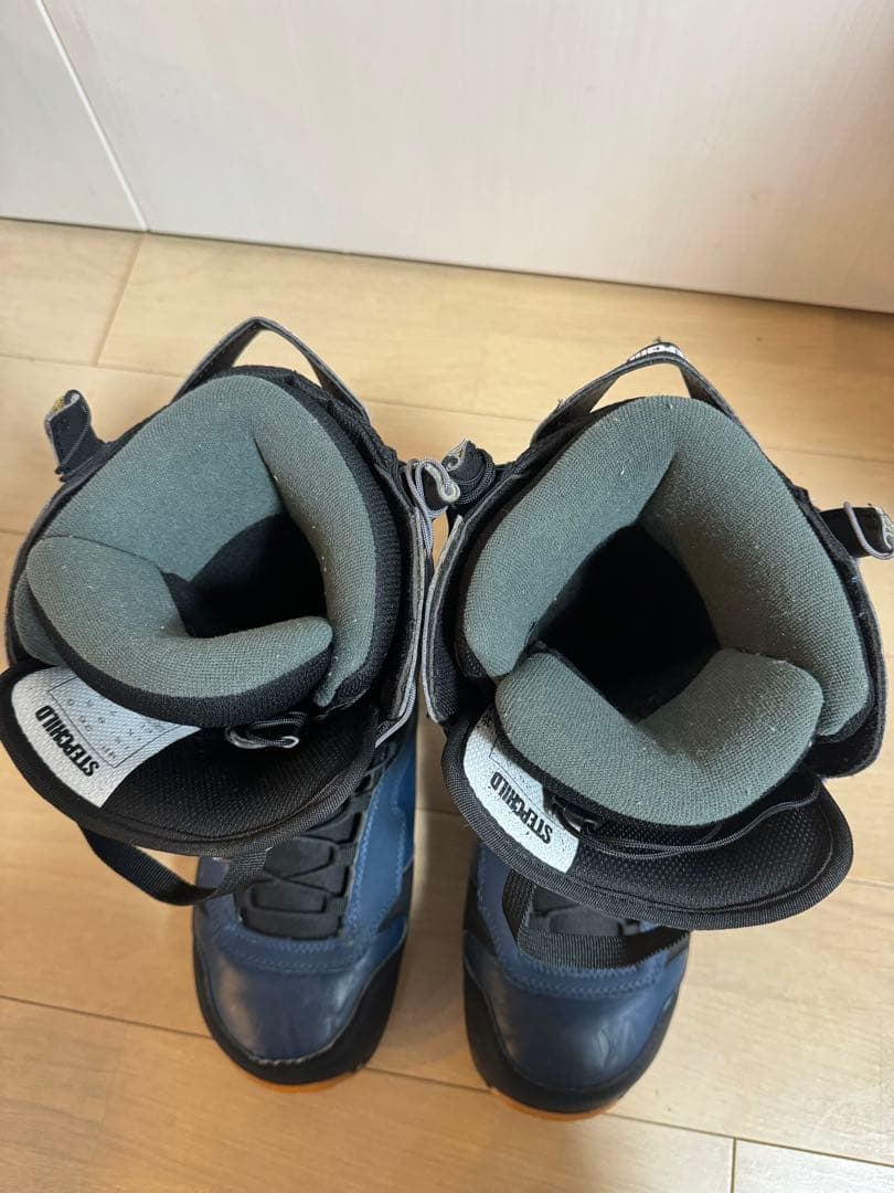 スノーボード ブーツ メンズ26.5cmネイビーブラック