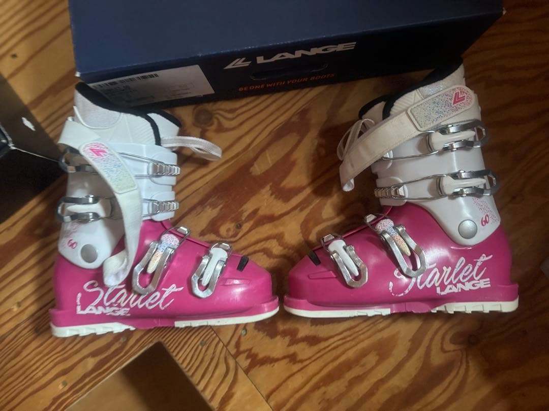 ラング　ジュニア 子供　スキーブーツ 22cm ー 22.5cm 4バックル
