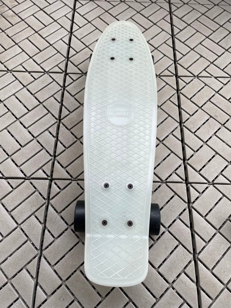 penny スケートボード 22インチ　蛍光　スケルトン