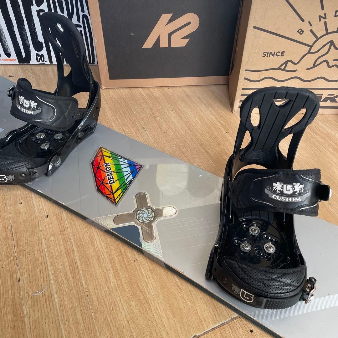 BURTON　バートン　customX　カスタムX　最高峰スノーボードセット