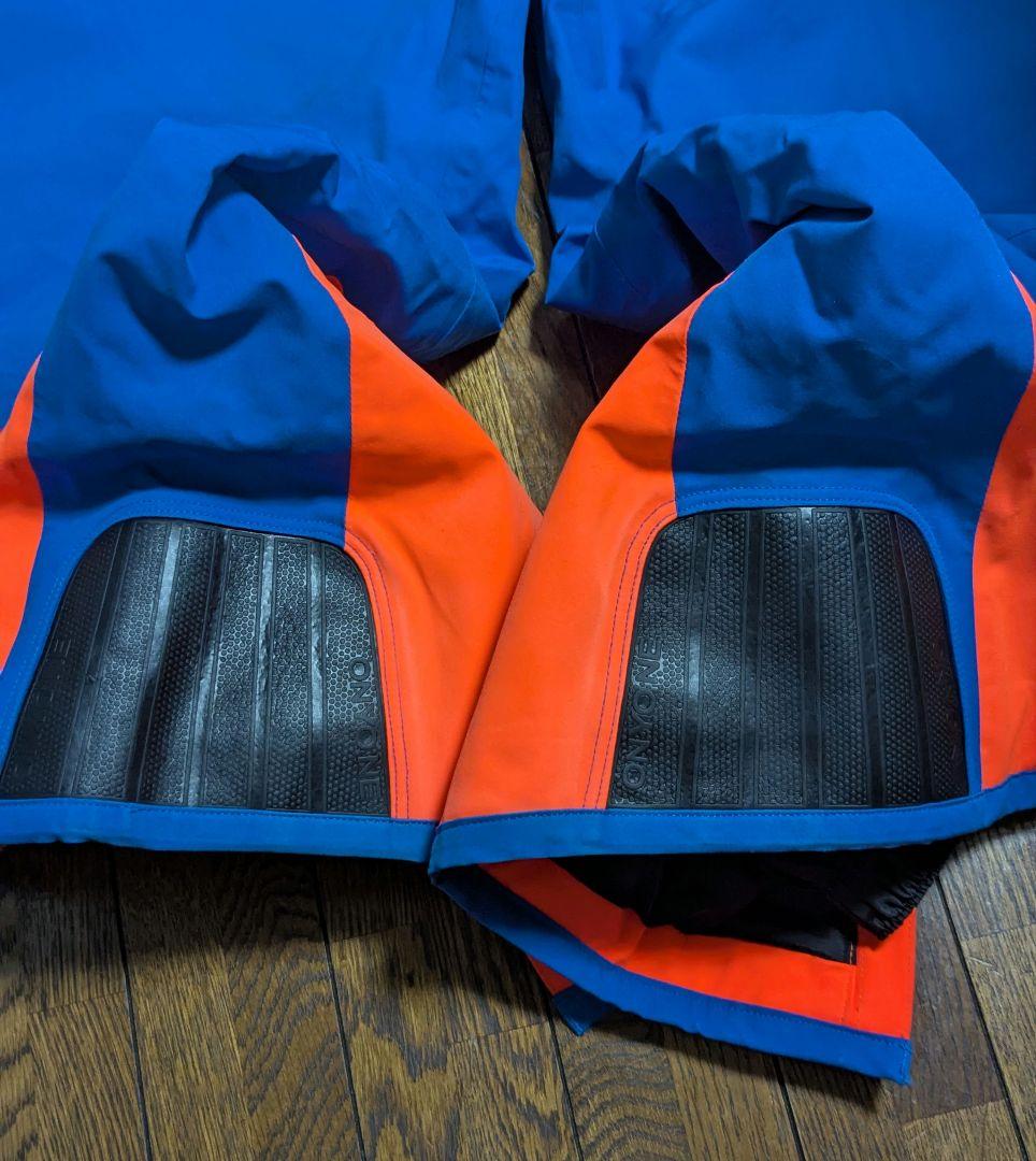 ON−YO−NE スキーウェアパンツ 青とオレンジ XO