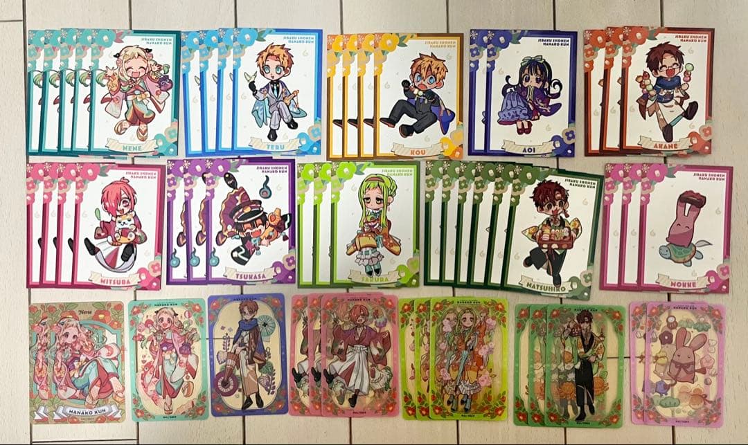 花子くん ミュージアム アクスタ ポストカード クリアカード 特典 缶バッチ