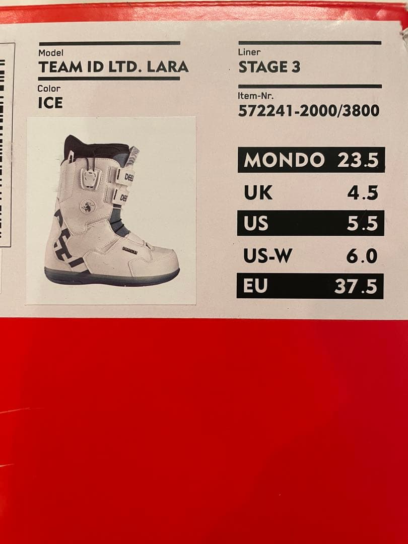 スノーボード DEELUXE TEAM ID LTD.LARA