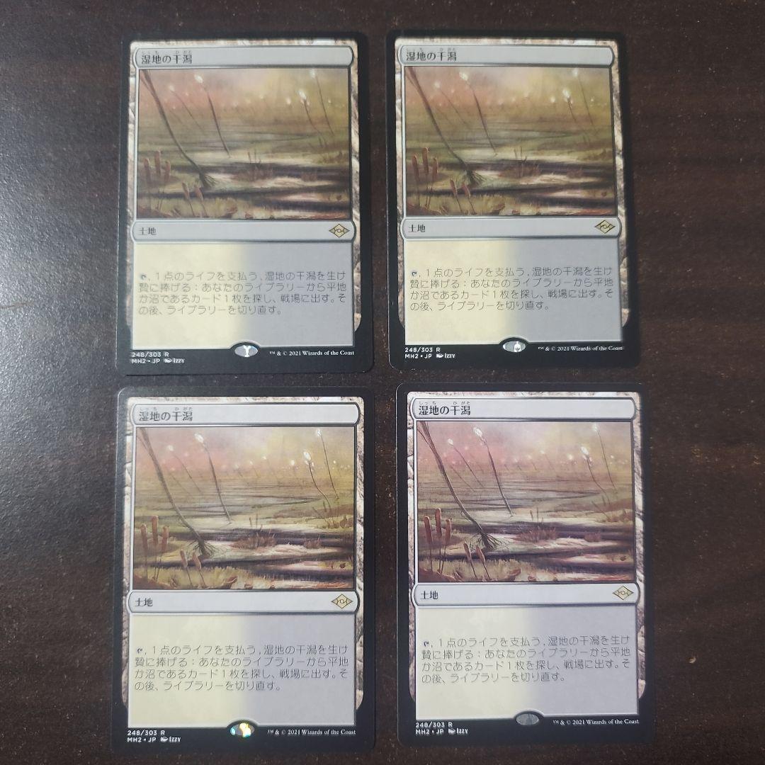 湿地の干潟　4枚