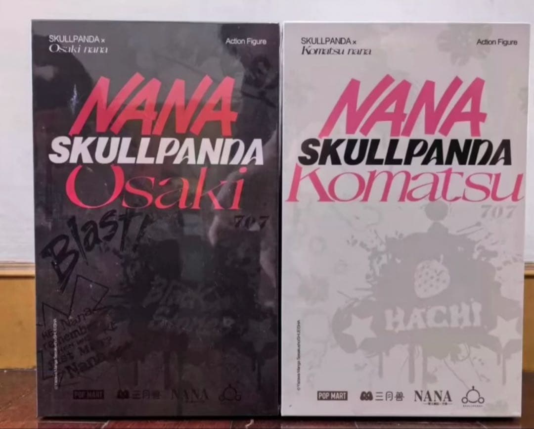POP MART SkullPanda bjd 大崎 ナナ コマツ BJD 2点