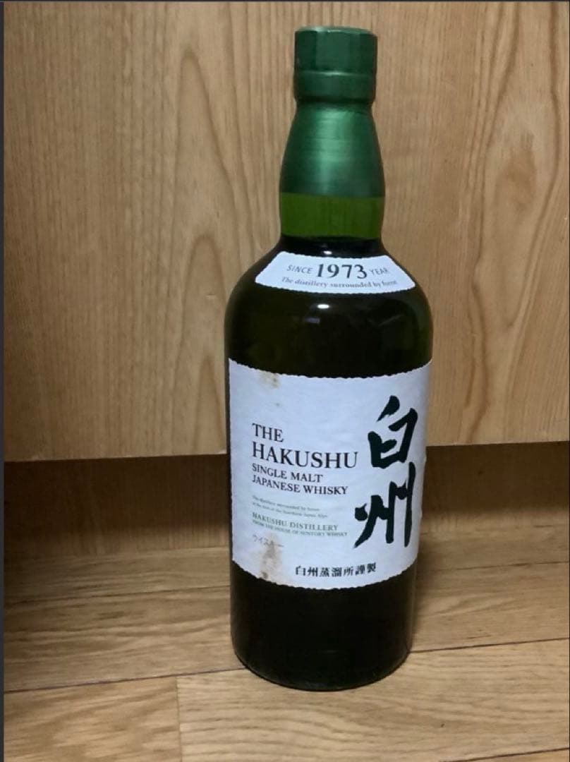 白州　THEHAKUSHU　シングルモルトウイスキー　700ml　SUNTORY