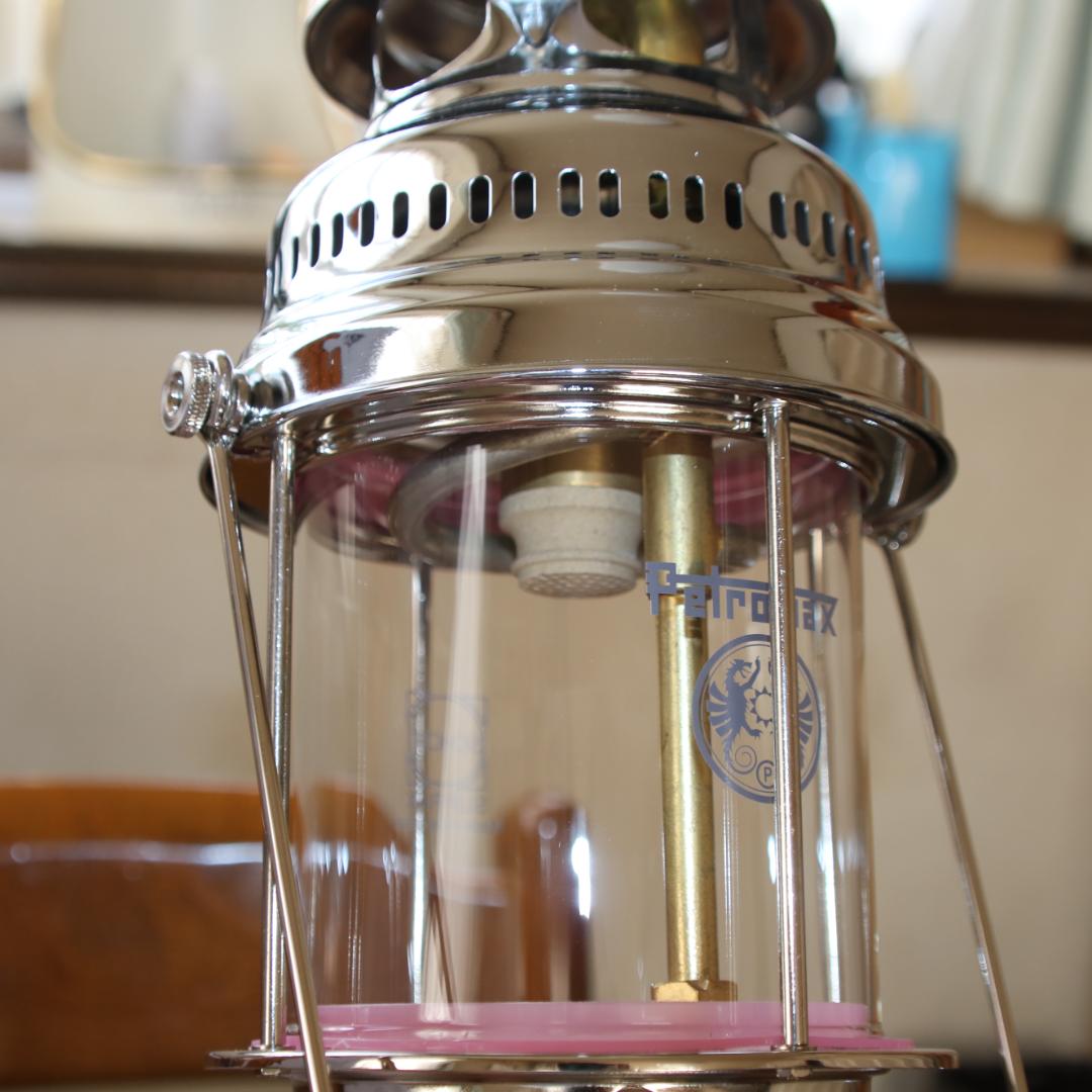 新品未使用　ペトロマックスHK500　灯油ランタン　カラー：ニッケル　正常機能品