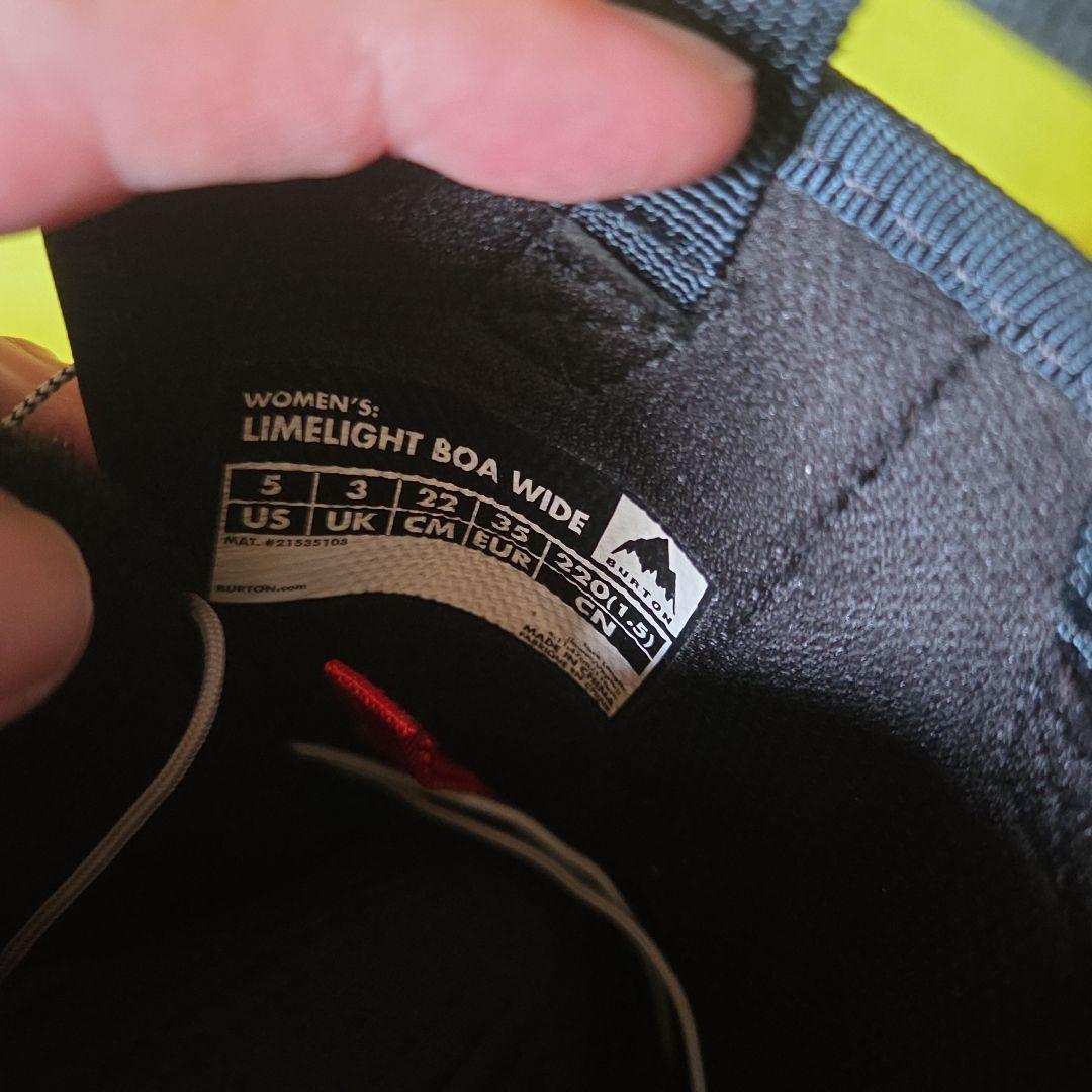 BURTON ウィメンズ ライムライト BOA® ワイド スノーボードブーツ