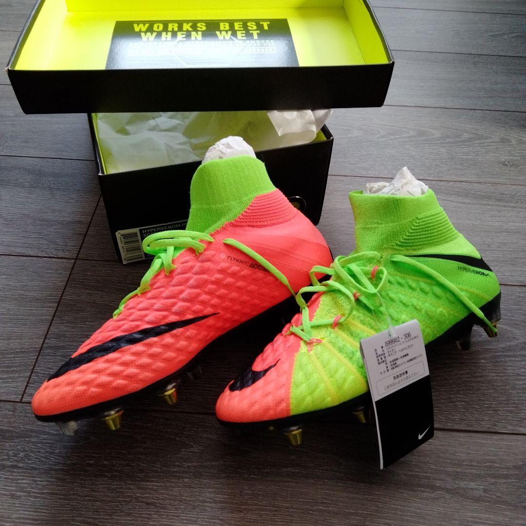 NIKE スパイク ハイパーヴェノムファントム3DF SG AC 25.0cm