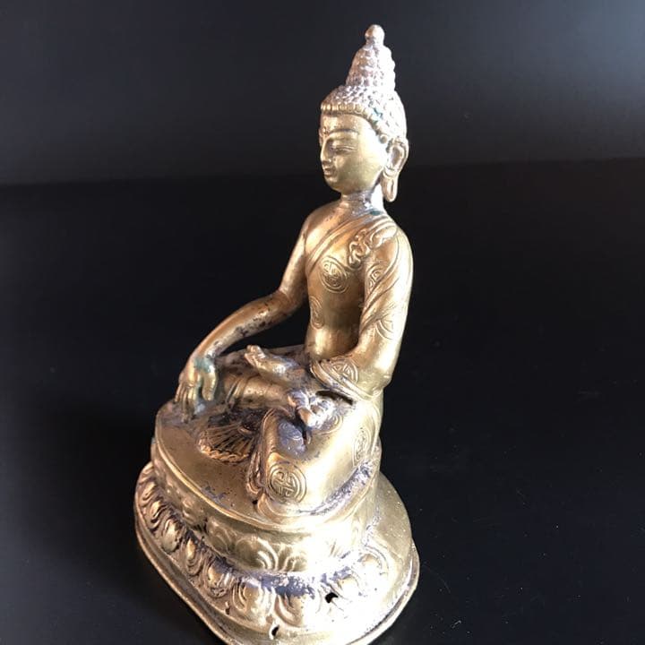 時代物 仏教美術 古銅 仏像 置物