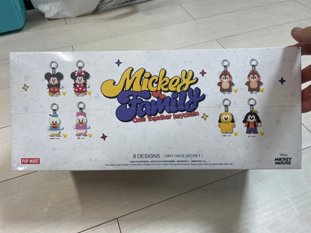 未開封・正規品 ラブブ（LABUBU）DISNEY ミッキーファミリー