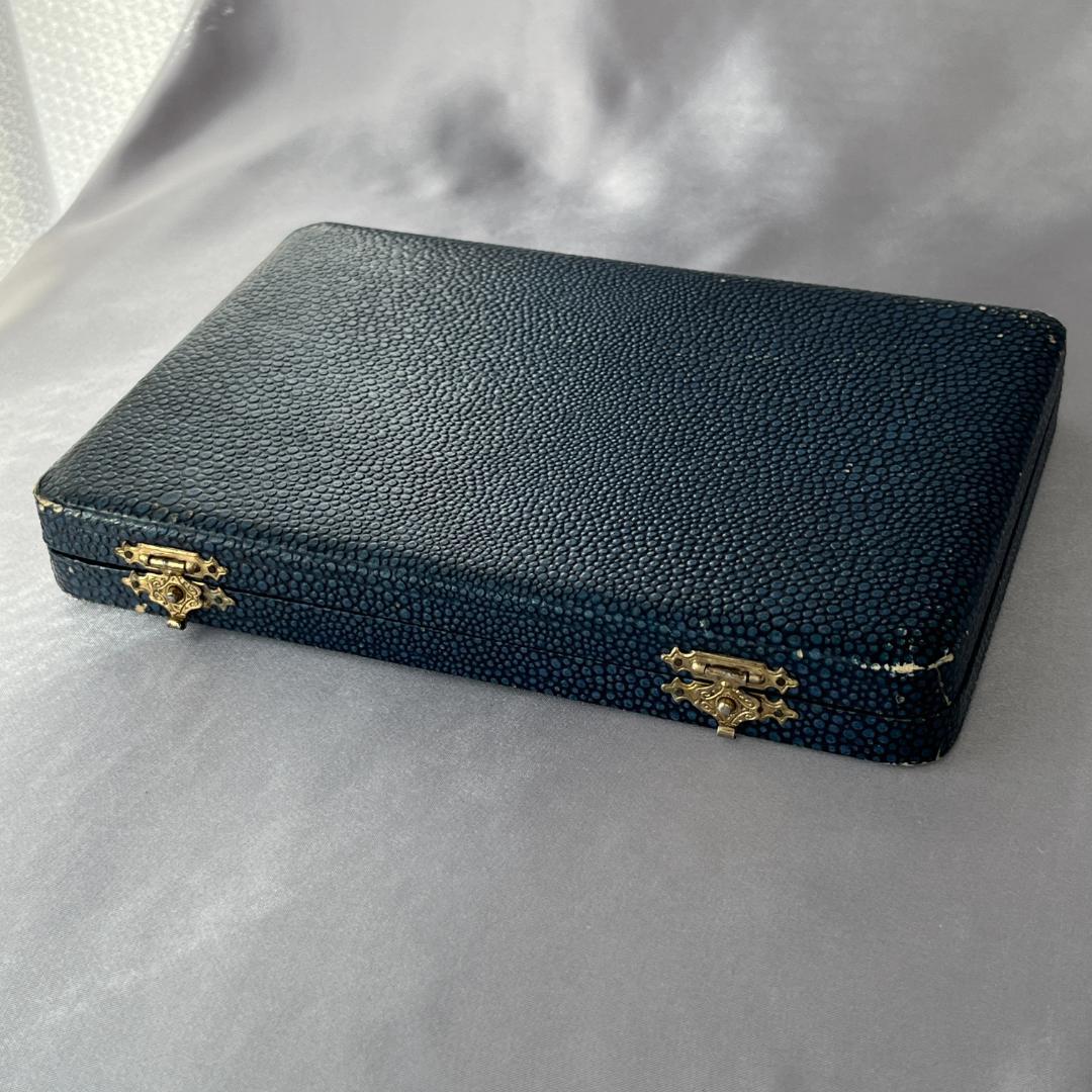 【英国】 透かしのティースプーン / シュガートング 6名用 ケース