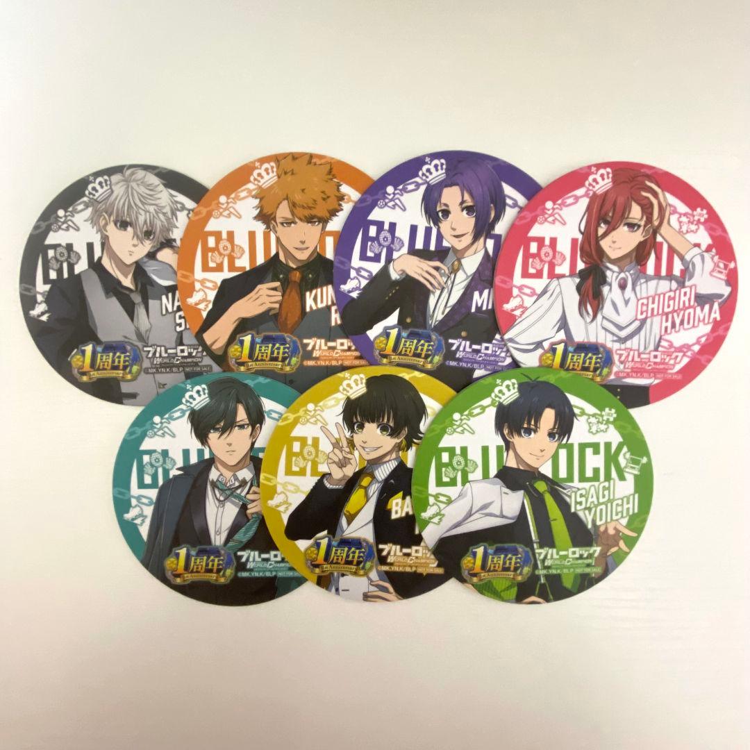 pwcブルーロック1周年記念 コースターセット