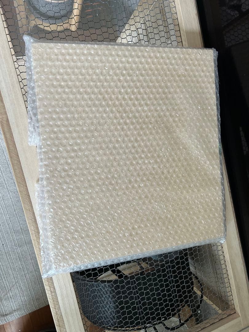 ★未使用品★ 【ＦandＫ】小動物ケージ 木製 ハリネズミ仕様 回し車ホイール付