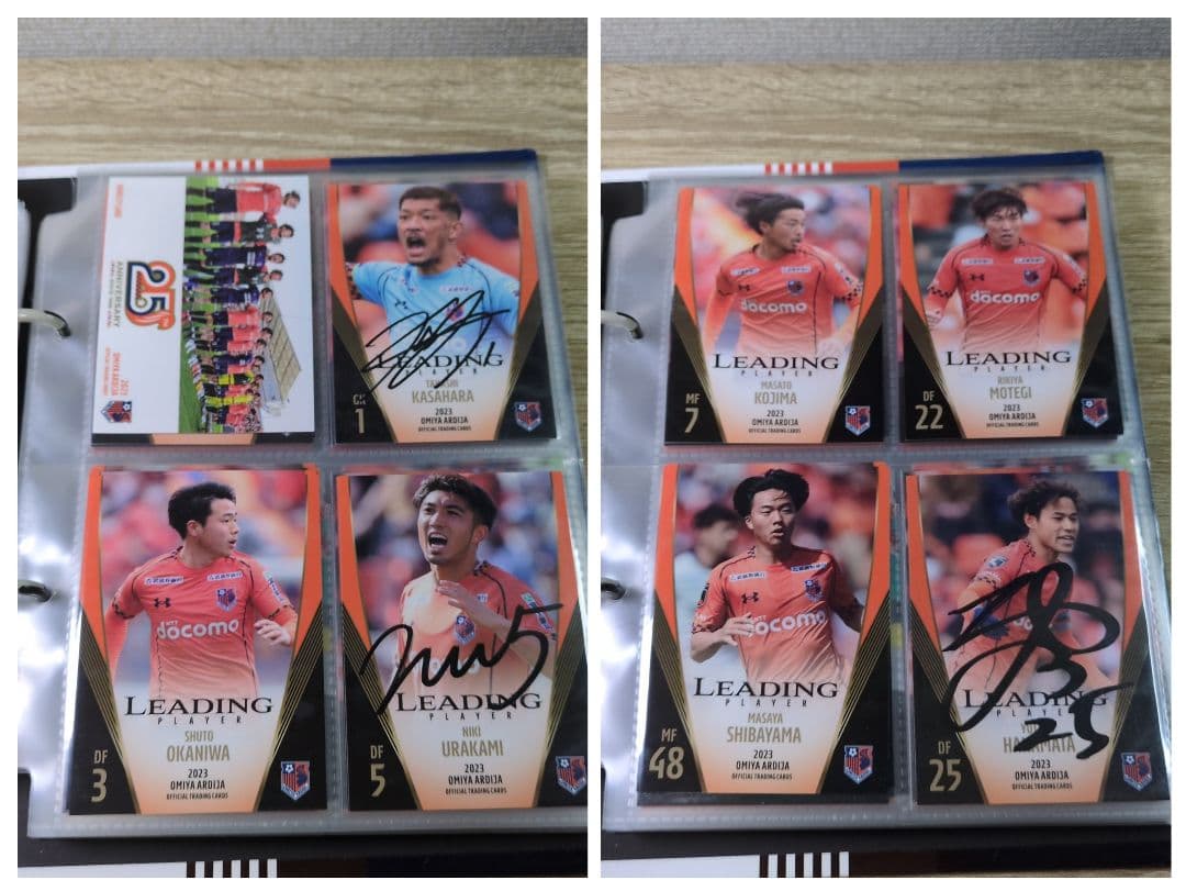 激レア 大宮アルディージャ サイン入り多数 カード チェキまとめ