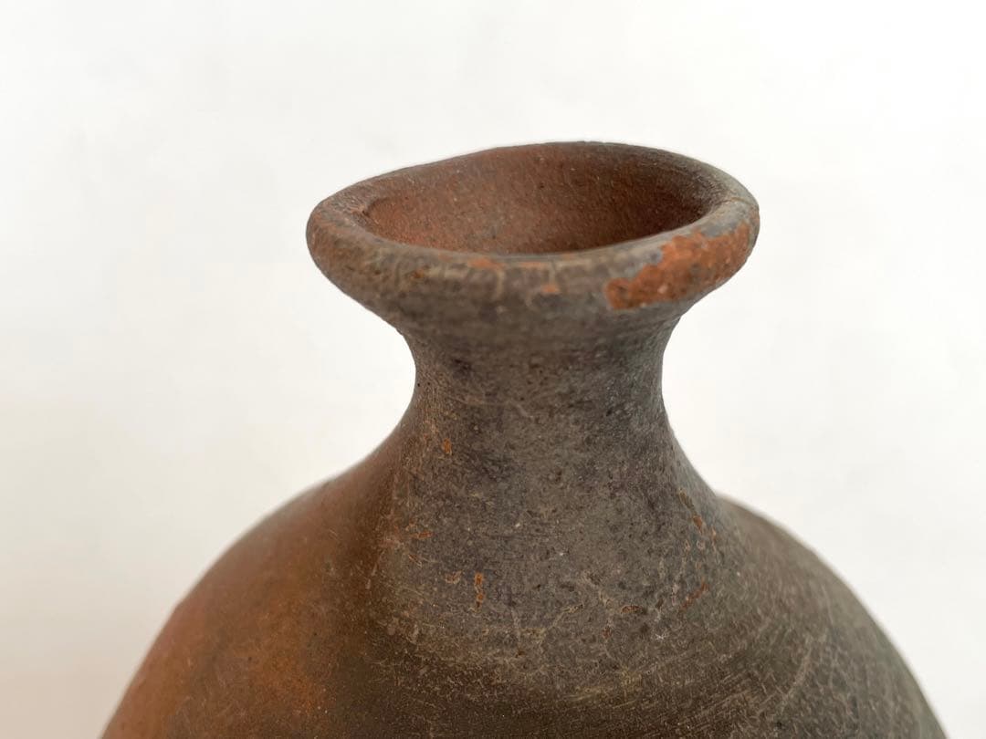 陶芸家　作家物　金重有邦　伊部　徳利　備前　備前焼　酒器　黒田陶苑　金重素山