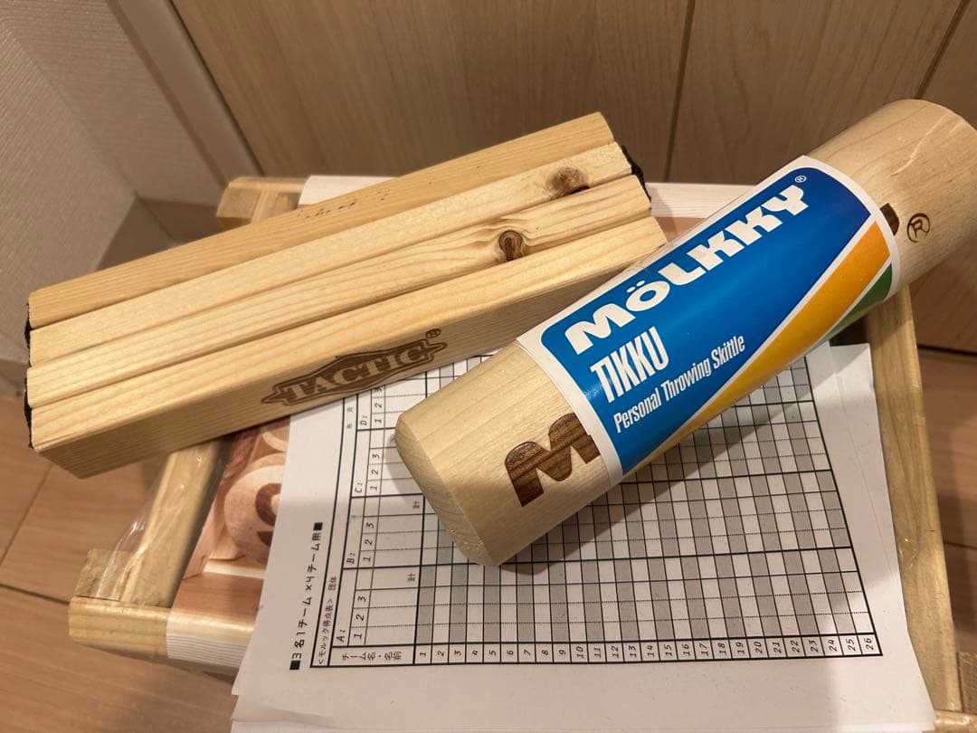 【新品未使用】モルック Mölkky 正規品 新品 未使用品 未開封