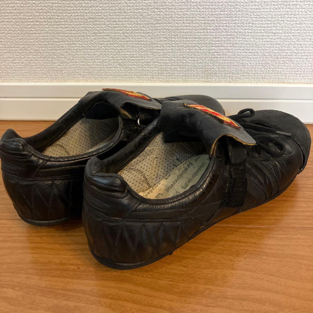 野球 右利きピッチャー仕様 ブラック・スパイク・シューズ サイズ: 26.5cm