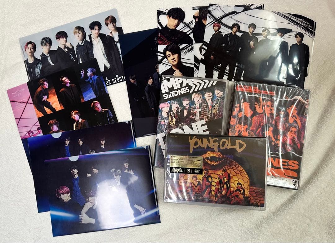 SixTONES ライブDVD3つセットおまけ付き
