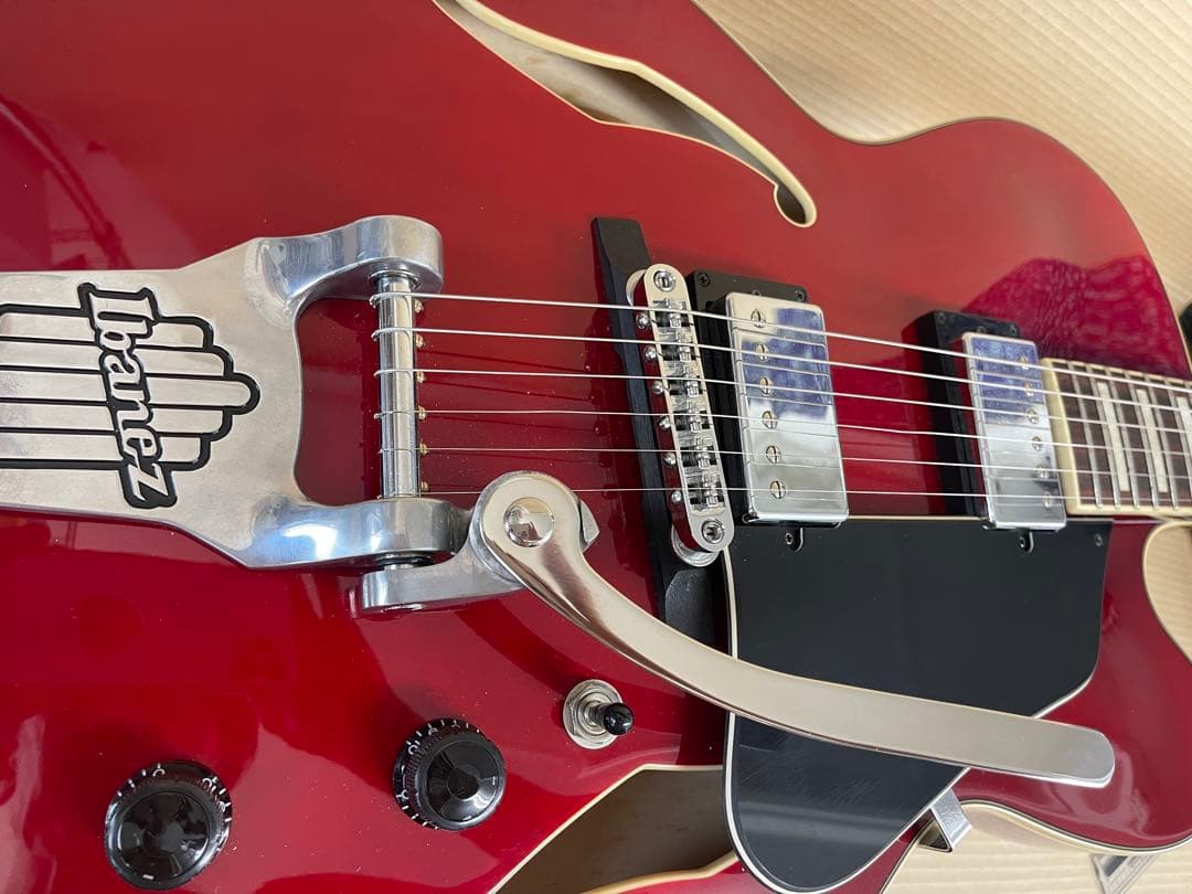 Ibanez トレモロ付きフルアコ　AFS75T-TRD-12-05