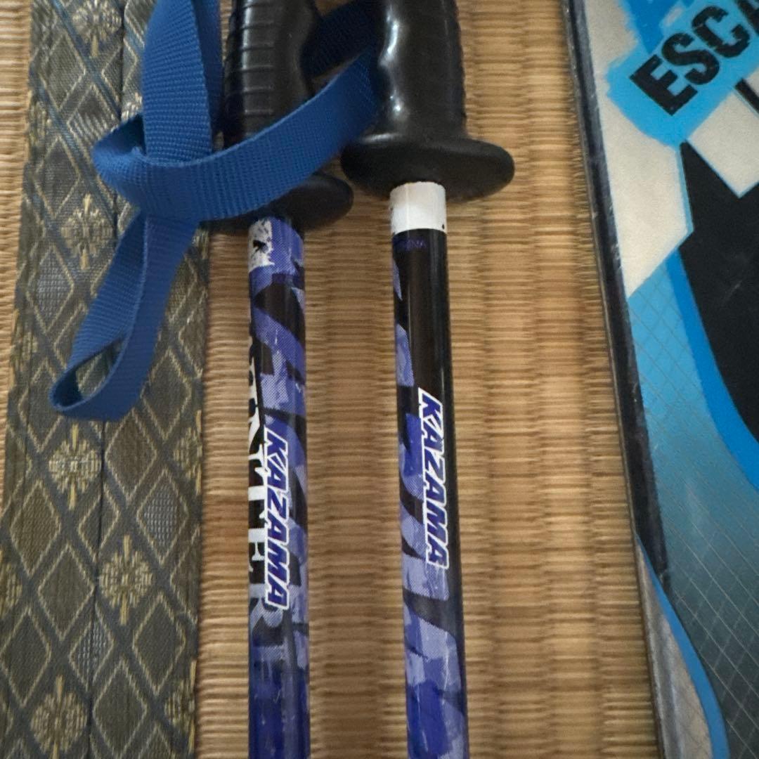 【スキー板&ストック】K2 AMP ESCAPE スキー板 123cm