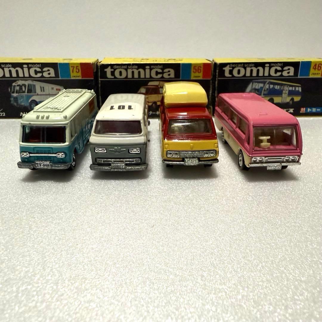 トミカ日本車シリーズ 当時物 マツダライトバス ハイエース NHK TV CAR