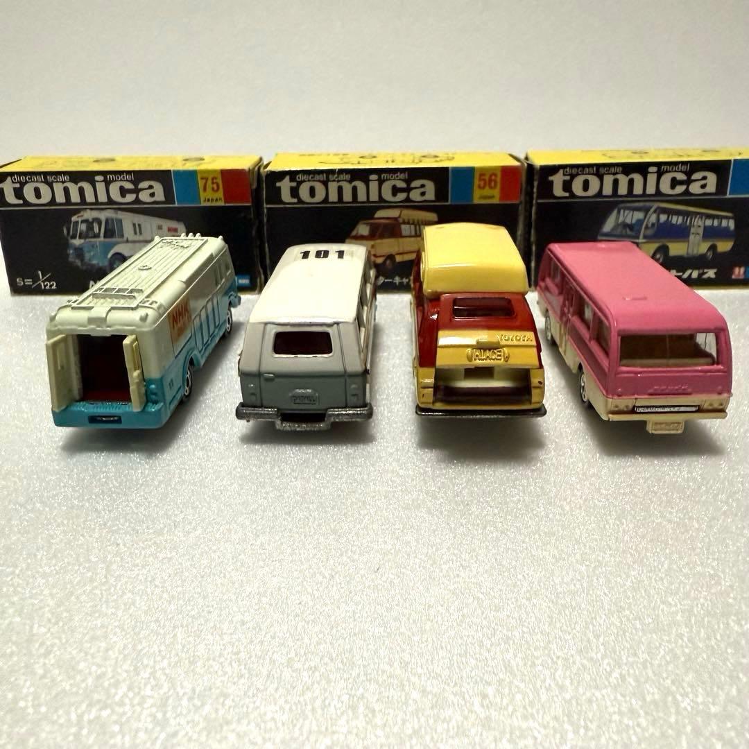 トミカ日本車シリーズ 当時物 マツダライトバス ハイエース NHK TV CAR