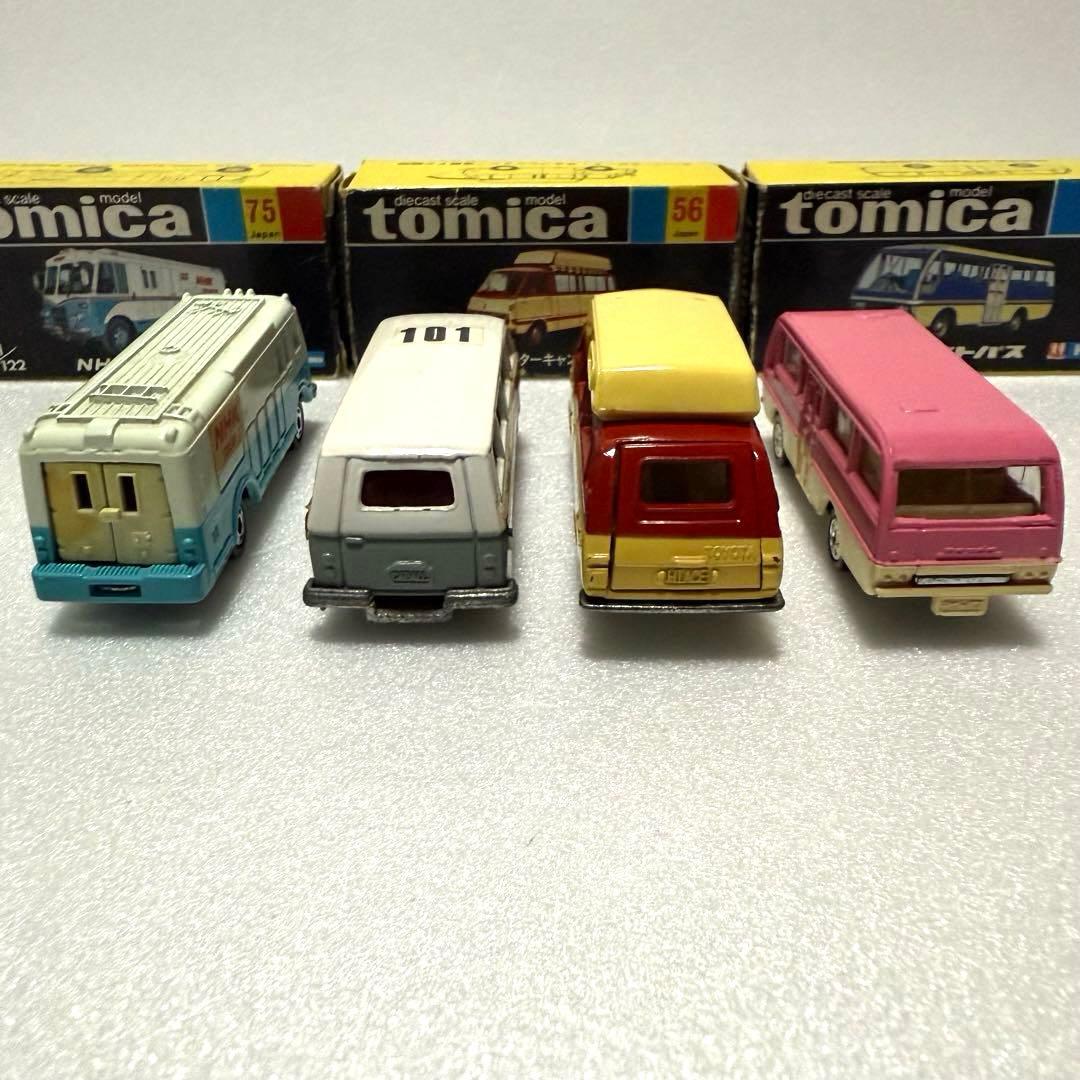 トミカ日本車シリーズ 当時物 マツダライトバス ハイエース NHK TV CAR