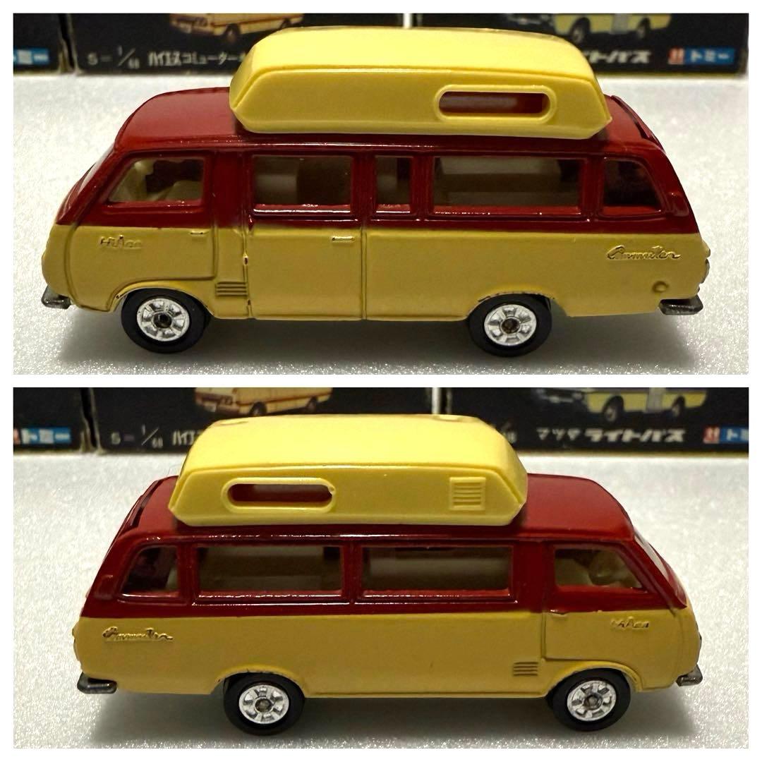 トミカ日本車シリーズ 当時物 マツダライトバス ハイエース NHK TV CAR