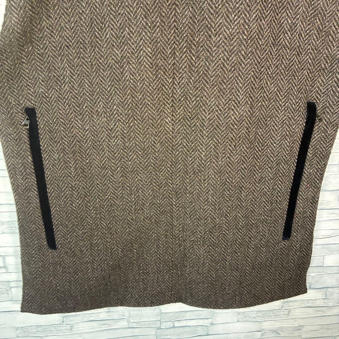 【ヴィンテージ】フラップベリーハンティングベストXL レザー多機能ポケット