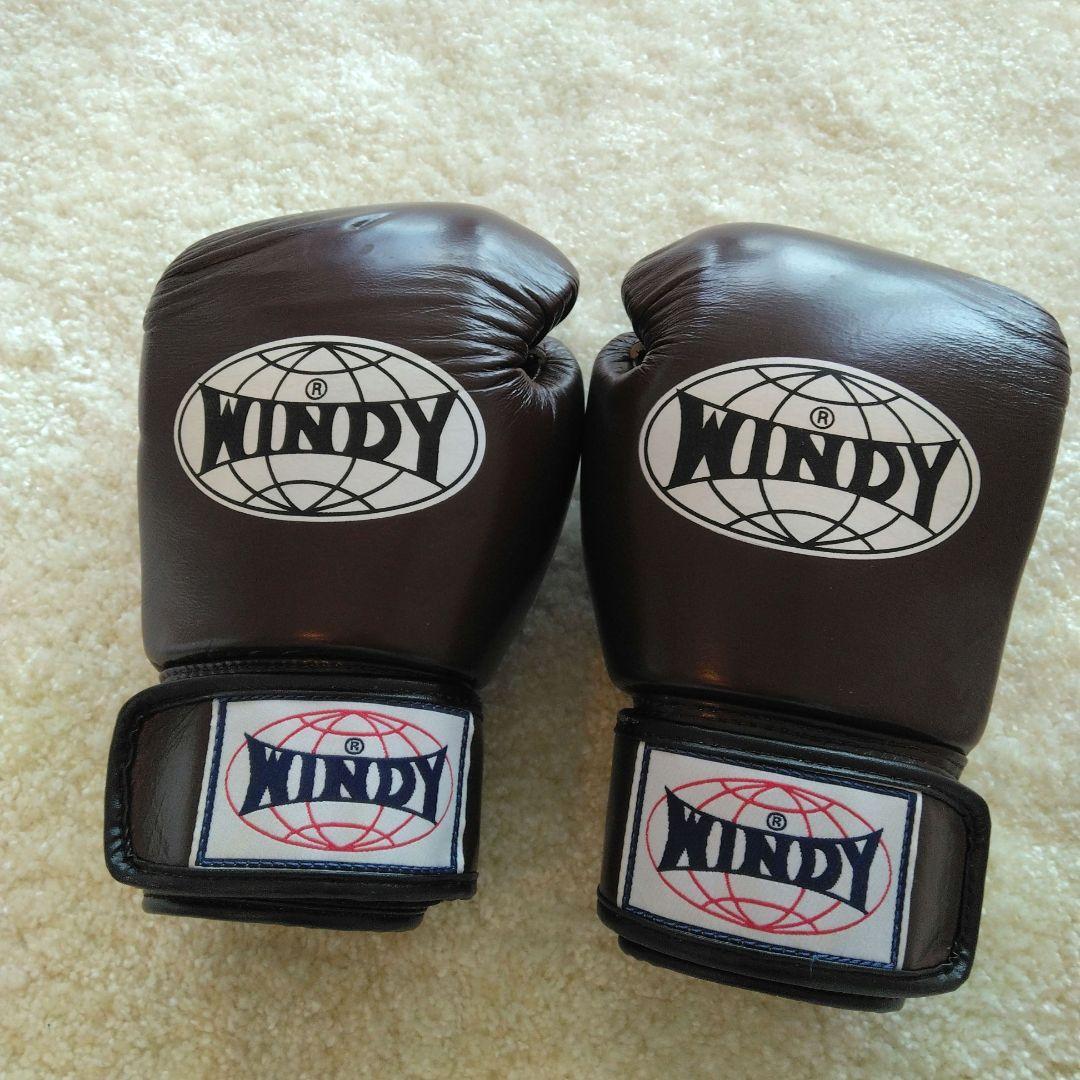WINDY ボクシンググローブ 8 oz ブラウン