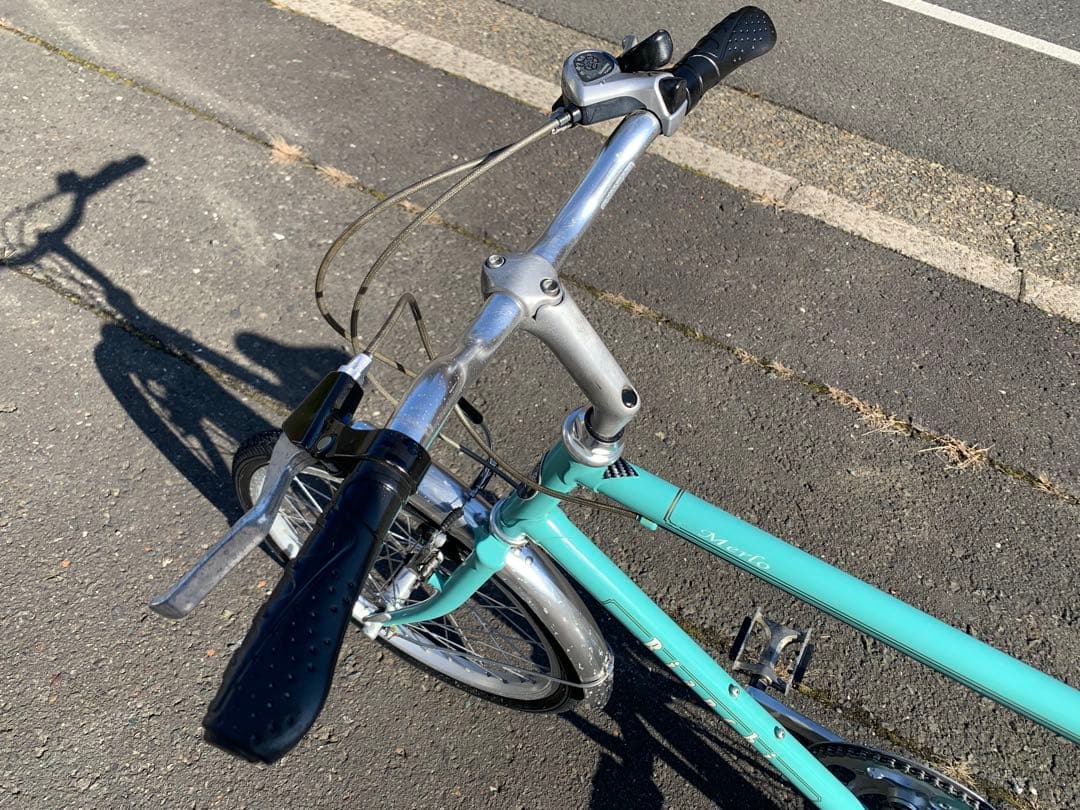 【即乘】送料無料 Bianchi ミニベロ MerCo小径車 クロスバイク