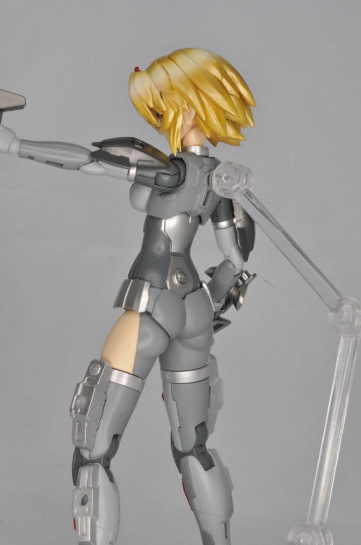 【30MS】バンダイ　アルカ=カルティー　ミリタリーテイスト　全塗装完成品