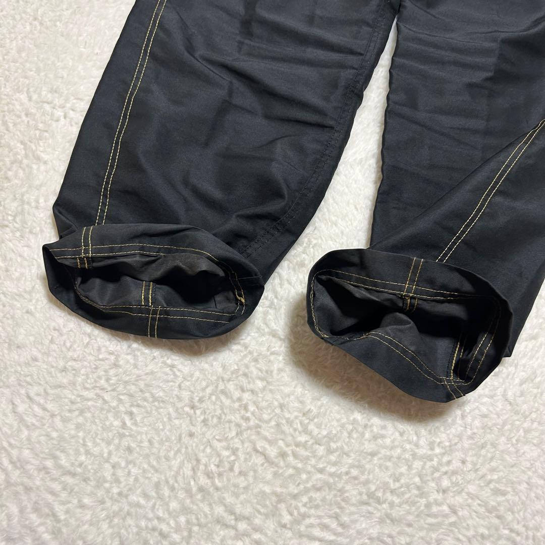 ミズノ MIZUNO タフブレーカー ウインドブレーカー 上下 黒/赤 L