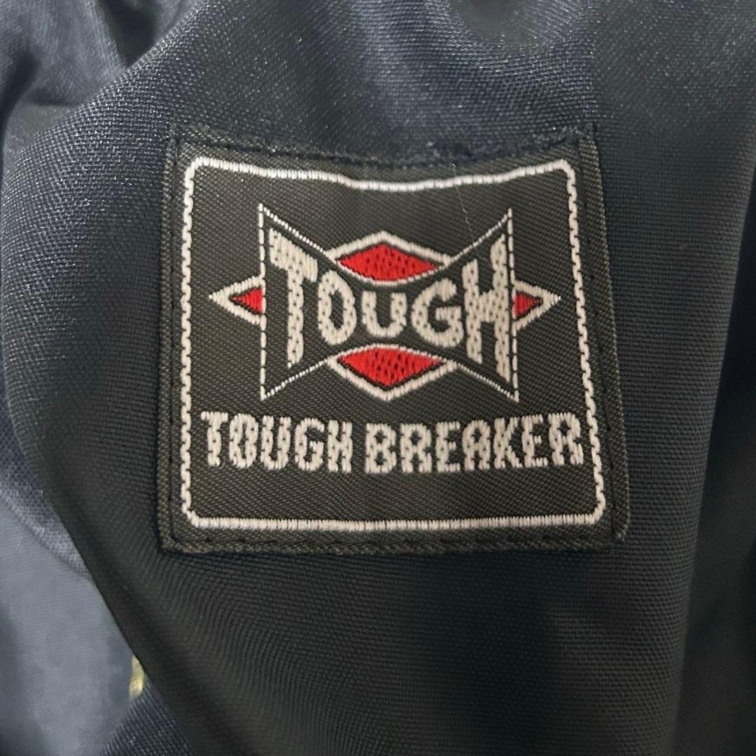 ミズノ MIZUNO タフブレーカー ウインドブレーカー 上下 黒/赤 L